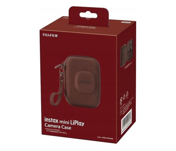Fujifilm Instax Mini LiPlay pokrowiec brązowy - 1337222 - zdjęcie 3